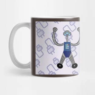 December Plugin Robot Mug